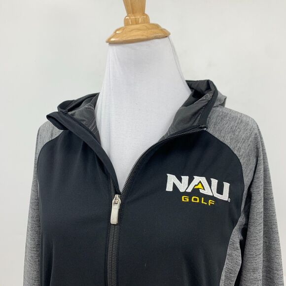 Adidas Golf Jacket S Small Northern Arizona University Full Zip Climastorm NAU - Picture 4 of 13